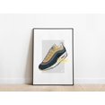 thumbnail image 3 of Póster de zapatillas de deporte de marca de fama mundial para sala de estar, pintura en lienzo moderna, arte para el hogar, decoración de pared, imágenes estéticas, regalos, 3 of 5