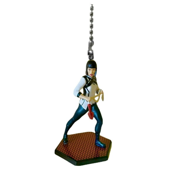 Xialing Fan Lamp Light Pull PVC Shang Chi Legend Of Ten Rings Figure Figurine 3”