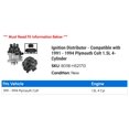 thumbnail image 2 of Ignition Distributor - Compatible with 1991 - 1994 Plymouth Colt 1.5L 4-Cylinder 1992 1993, 2 of 2