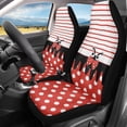 thumbnail image 2 of Uorisanigo Cute Ladybug Waterproof Car Seat Cover Easy to Install Car Front Seat Protector Breathable Front Seat Cover Anti Slip Universal for Cars Truck SUV Van, 2 of 7