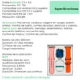 thumbnail image 5 of Reloj Smartwatch VAK Y3 con audifinos Bluetooth Fitness negro VAK VD-Y3, 5 of 5