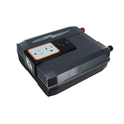 power bright xr750-12 750 watt 12 volt dc to 110 volt ac power inverter with usb charging port