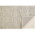 thumbnail image 4 of Natal Modern Crosshatch Rug, Ivory Sand/Charcoal Gray, 2ft x 3ft Accent Rug, 4 of 5