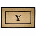 thumbnail image 1 of Nedia Home 18103Y 30 x 48 in. Coir &amp; Rubber Frame Mat  Monogrammed Y, 1 of 1