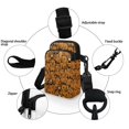 thumbnail image 5 of HELLHERO Adjustable Shoulder Strap Crossbody Bag, Polyester Women Adjustable Shoulder Strap for Adults, Dense pattern of capybaras with sunglasses, 5 of 7