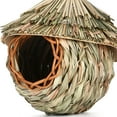 thumbnail image 4 of Greeniant Nido colgante hecho a mano de fibra, bolsillo para pájaros, jardín, decoración Rural al aire libre Jaulas de pájaros, 4 of 6