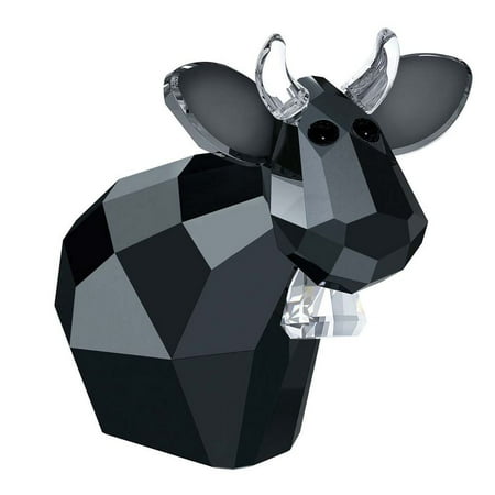 - Swarovski Crystal Figurine MINI MO SHINY BLACK Limited Edition 2015 #5125941
