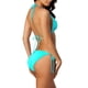 thumbnail image 5 of ¡Rebajas! Conjuntos de bikini Prolriy para mujer, bikini de dos piezas con cordones en color liso, talla XL, 5 of 8