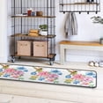 thumbnail image 4 of Dreamtimes Spring Hummingbird Pink Flowers Hallway Runner Rug 2'x6' Kitchen Rug with Rubber Backing Non Slip Entryway Rug Runner Washable Soft Area Rug for Hallway Bedroom Kitchen Decor, 4 of 6