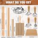 thumbnail image 2 of 12-piece ravioli mold set for making pasta and dumpling wrappers, 2 of 5