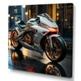 thumbnail image 2 of Designart "Speedster From The Future I" Motorcycle Wall Art Prints, 2 of 7