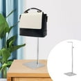 thumbnail image 4 of relayinert Stainless Steel Handbag Display Rack Adjustable Single Matte Silver, 4 of 9