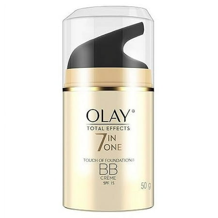 Olay Total Effects BB Cream with SPF 15 | Fights 7 Signs of Ageing | With Niacinamide and Green Tea Extracts | Normal, Oily, Dry, Combination Skin | 50g