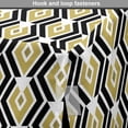 thumbnail image 4 of Abstract Dog Crate Cover, Contemporary Geometric Pattern with Rhombuses, Easy to Use Pet Kennel Cover Small Dogs Puppies Kittens, 7 Sizes, Blue Grey Multicolor, by Ambesonne, 4 of 6