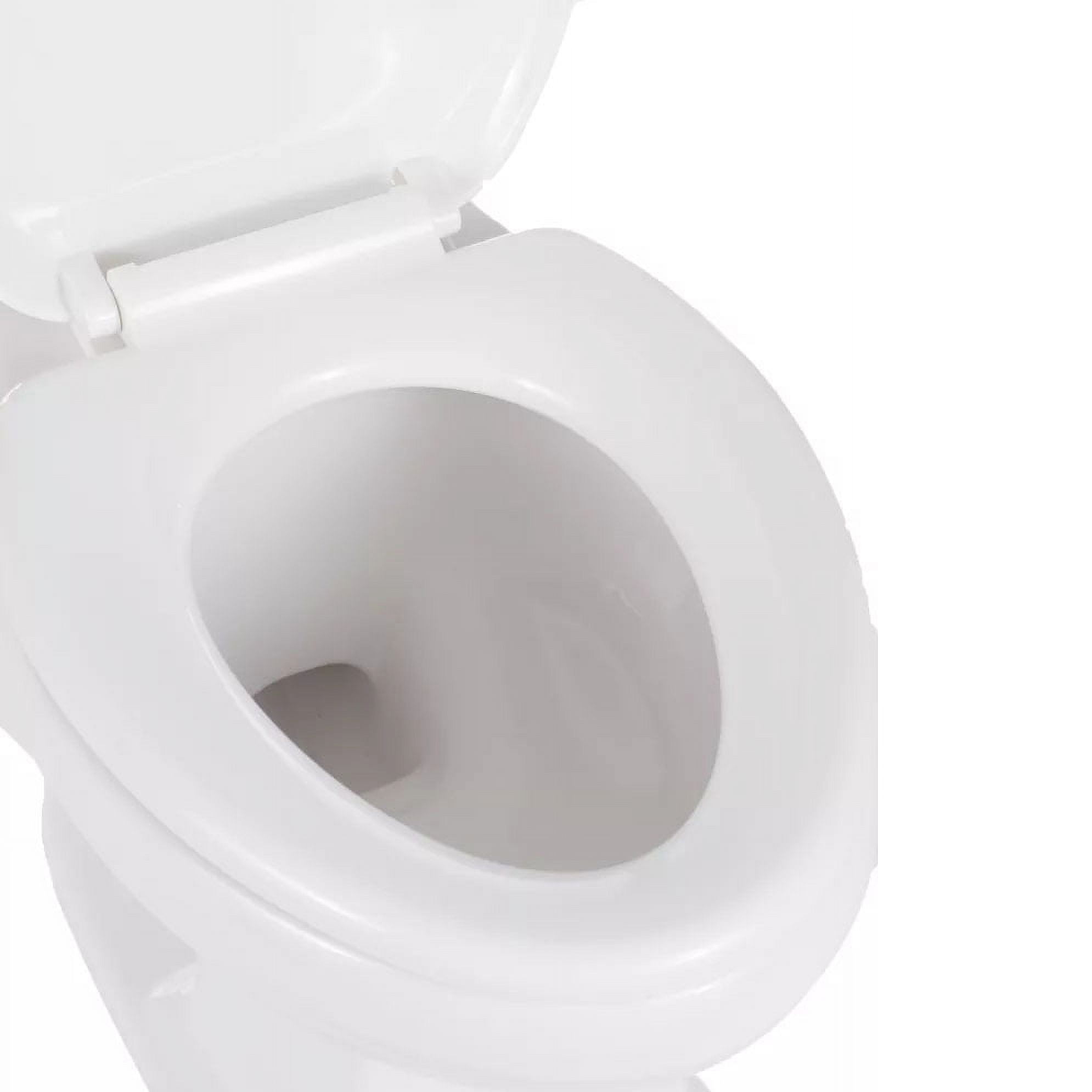 Miseno MNOS2000BWH Universal Slow Close Elongated Toilet Seat & Lid