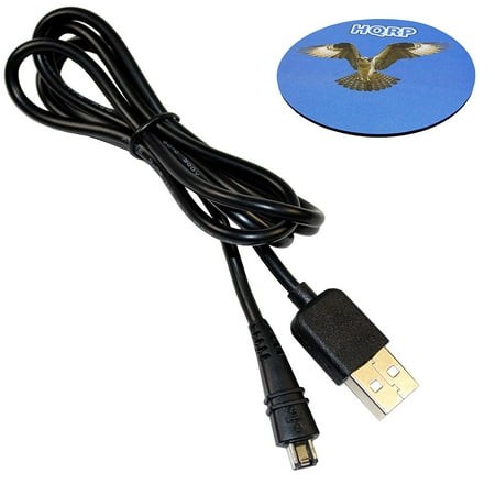 

HQRP USB Converter Cable for Canon CA-110 CA110 CA-110E 5072B002AA 5072B002 5072B003AA VIXIA HF R40 HF R42 HF R400 VIXIA mini VIXIA mini X Camcorder AC Adapter Power Supply Cord + Coaster