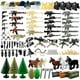 thumbnail image 1 of 2 Brown dog Ww2 Military Weapon Building Blocks Pack Moc Army Accessories, 1 of 4