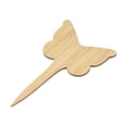 thumbnail image 4 of Unique Bargains Plant Labels, 40Pcs Bamboo Butterfly Shape Marker Tags for Outdoor Indoor Garden, 4 of 5