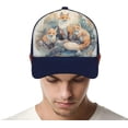thumbnail image 4 of Watercolor Fox Baseball Cap Classic Golf Cap Soft Dad Hat Multicolor Adjustable Low Profile Hat Unisex, 4 of 6