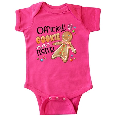 

Inktastic Official Cookie Tester Cute Gingerbread Gift Baby Boy or Baby Girl Bodysuit