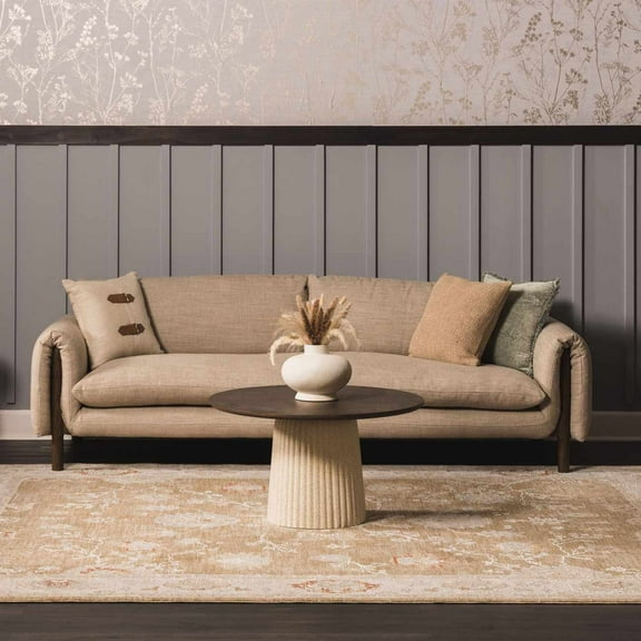 Hauteloom Rangeville Living Room, Bedroom Area Rug - Traditional - Dark Red, Beige, Cream - 10' x 13'11"