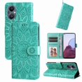 thumbnail image 1 of Funda tipo cartera GANGXUN para OPPO Reno 8Z , diseño girasol, cuero PU, soporte, cierre magnético, tarjetero, 1 of 5