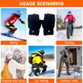 thumbnail image 4 of Guantes cálidos para calentar las manos Guantes de invierno a prueba de viento calentados para esquiar Montar a caballo Senderismo Hugtrwg Para estrenar, 4 of 8