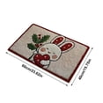 thumbnail image 3 of Alfombrilla de baño de diatomita 40x60 cm, gruesa, absorbente, antideslizante, alfombra de baño para el suelo, resistente a las manchas, felpudo de entrada para decoración del hogar, 3 of 8
