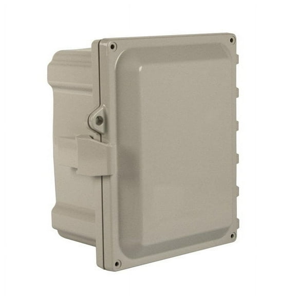 Wiegmann Enclosure,Non-Metallic,Solid Cover HW-P161408CHQR