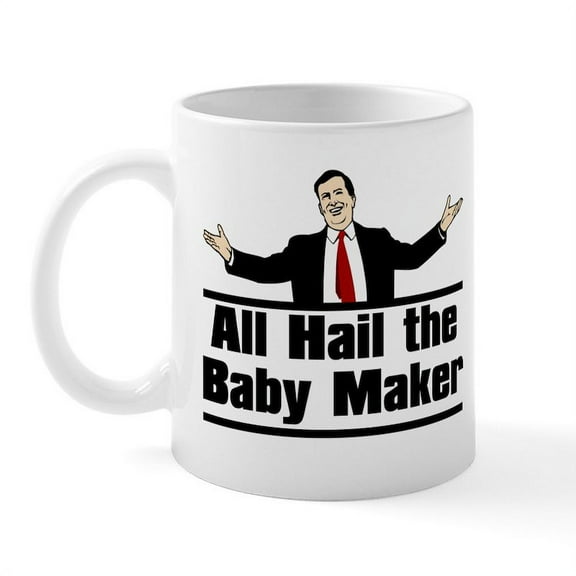CafePress - Hail The Baby Maker Mug - 11 oz Ceramic Mug - Novelty Coffee Tea Cup