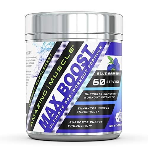 Amazing Muscle Max Boost Advanced PreWorkout Formula
