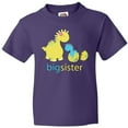 thumbnail image 3 of Inktastic Big Dinosaur Sister Youth T-Shirt, 3 of 5