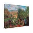 thumbnail image 2 of Trademark Fine Art Masters Collection Corner Of The Garden At Montgeron Canvas Wall Art - 18x24, 2 of 3