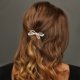 thumbnail image 2 of Ofertas Únicas 1 Pc Clips para el Cabello Exquisitos Rhinestone Encantador Clip de Moño de Primavera Clip para Peinados Tono Dorado Transparente, 2 of 5