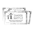 thumbnail image 4 of Inkdotpot 30Baby ShowerDiaper Raffle Ticket Lottery Insert Cards Supplies Games For Baby Shower Party Giraffe Jungle Animals Bring A Pack Of Diapers To Win Favors Gifts And Prizes, 4 of 5