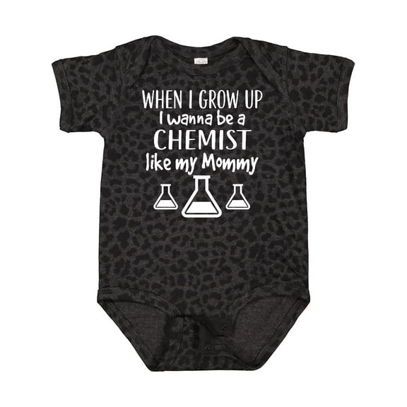 Inktastic Future Chemist Like Mommy Boys or Girls Baby Bodysuit