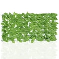 thumbnail image 1 of Artificial Green Plant Wall Simulated Green Leaf Ratten Fence Balcony Decoration, 1 of 9