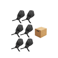 thumbnail image 1 of 6pzs Gorro De Cheff Gorro Para Cocina Estilo Turbante Unisex Rallas Belug Negro, Blanco, 1 of 5