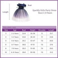 thumbnail image 7 of MAVLLY Toddler Rainbow Pageant Formal Dresses for Girls Tutu Party Sparkly Princess Gown 2-10Years, 7 of 7