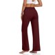 thumbnail image 5 of Pantalones De Pierna Ancha, Bolsillos, Pantalones Sueltos Para Mujer, Cordón De Cintura Ligero Y Versátil Para Mujer Para Ir De Compras Al Club ANGGREK Otros, 5 of 5