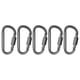 thumbnail image 3 of Mosquetón con hebilla plana en forma de D, Espiral de bloqueo en forma de D para acampar Mosquetón en forma de D Mosquetón con bloqueo en espiral Calidad en la que puede confiar, 3 of 8
