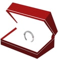 thumbnail image 1 of Dazzlingrock Collection 0.40 Carat (ctw) 10K Round Diamond Ladies Anniversary Wedding Enhancer Guard Ring, White Gold, Size 8.5, 1 of 3