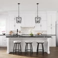 thumbnail image 5 of 4001-MB Millennium Lighting Tracy - 4 Light Pendant-16.3 Inch Tall and 12 Inch Wide-Matte Black Finish    -Traditional Installation, 5 of 6