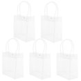thumbnail image 4 of Mobutofu Pvc Tote Bag Transparent 10Pcs 9.43X4.72X2.55in, 4 of 8