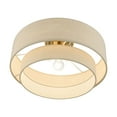 thumbnail image 4 of Livex Lighting - Bellingham - 3 Light Large Semi-Flush Mount In Mid-Century, 4 of 12