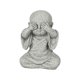 thumbnail image 2 of Mini estatuilla de monje Estatua de Buda, artesanías de decoración Delicadas muñecas de Kungfu sentadas, Escultura de meditación para la mesa del No ver Gloria Estatuilla de monje, 2 of 6