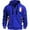Blue, variant on Valora Men Sweatshirt Men's Casual Hoodie Sweatshirt Loose Fit Pullover with Print Design for Autumn Winter Daily Wear Comfortable Streetwear Meets Everyday Style Khaki 2XL