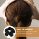 thumbnail image 3 of Coletero con forma de flor para mujer, aro grande para el pelo, accesorio de moda, elástico para cabello grueso, coletas y moños, 3 of 8