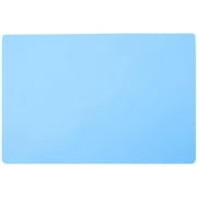 23,62" par 15,75" Set de table en silicone polyvalent extra large, protecteur de comptoir, tapis de comptoir de cuisine, tapis de table, résistant à la chaleur, lavable (bleu)