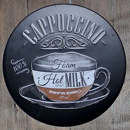 Coffee Have Another Cup 12" Round Tin Metal Sign Nostalgic Retro Diner Decor 